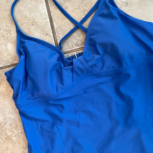 Athleta tankini - Caribbean blue 💙 two piece Womens bathing suit - Picture 5 of 8